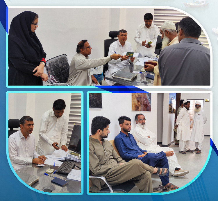 خدمت رسانی ثبت احوال شهرستان دشتیاری در بریس