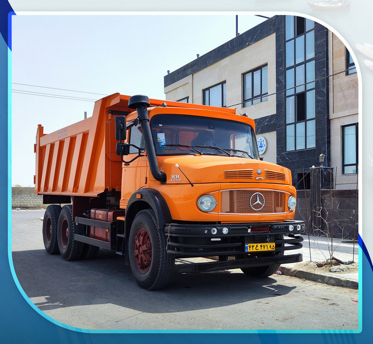 خرید کامیون کمپرسی جدید برای شهرداری بریس